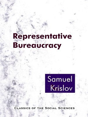 cover image of Representative Bureaucracy